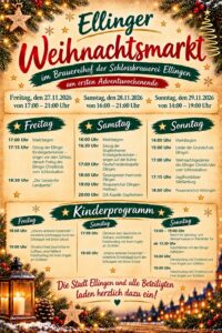ellinger weihnachtsmarkt plakat 200x300 - Weihnachtsmarkt